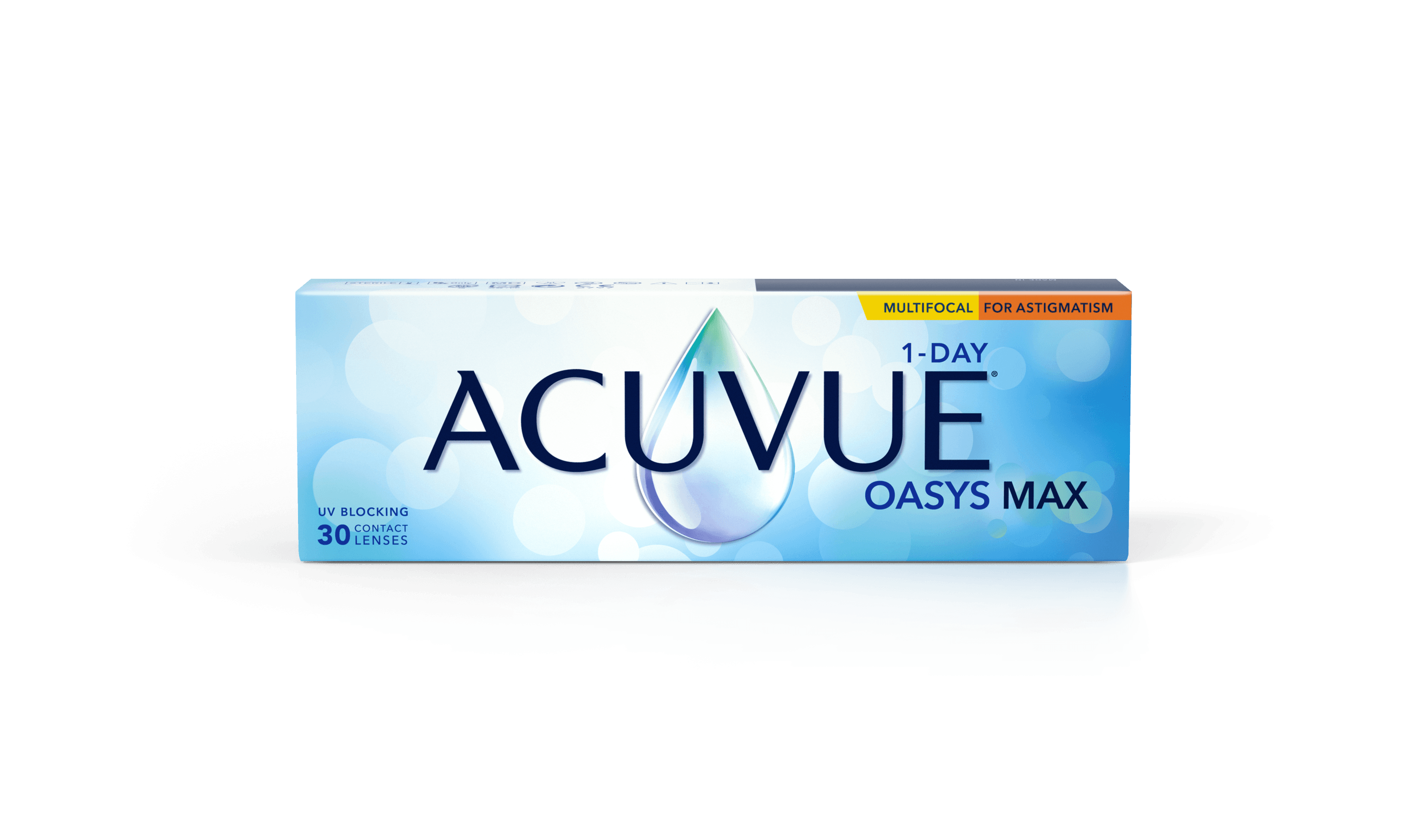 Soczewki kontaktowe ACUVUE® OASYS MAX 1-Day MULTIFOCAL for ASTIGMATISM 30 szt.