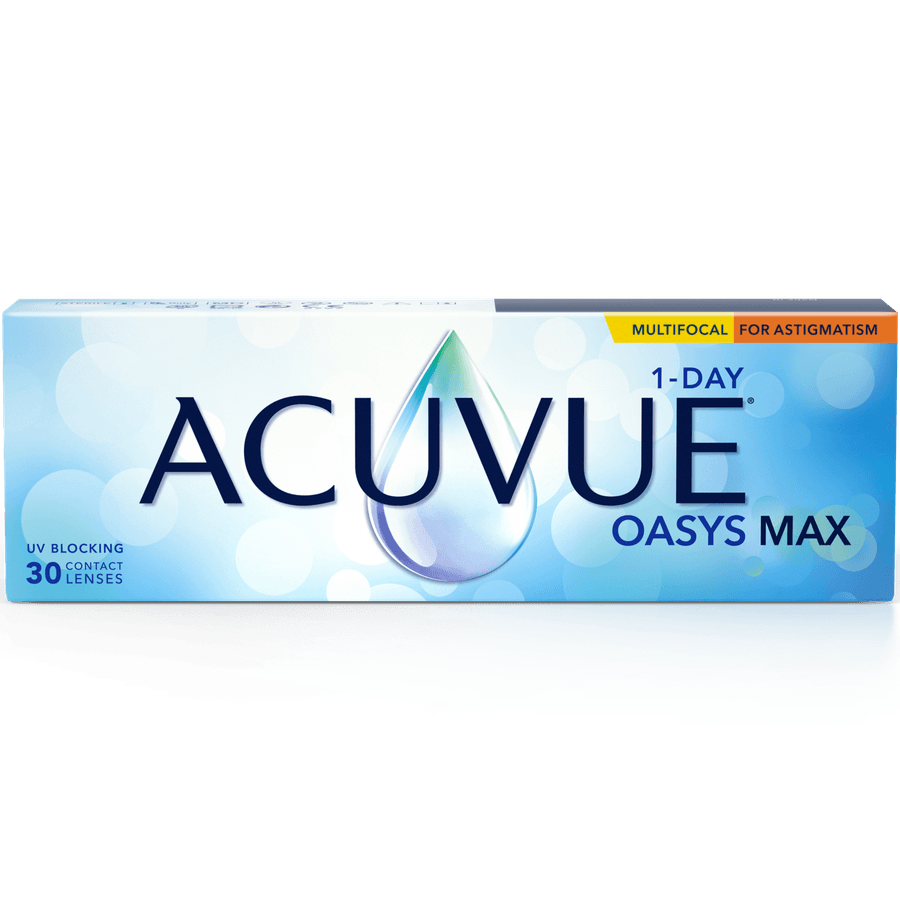 Soczewki kontaktowe ACUVUE® OASYS MAX 1-Day MULTIFOCAL for ASTIGMATISM 30 szt.